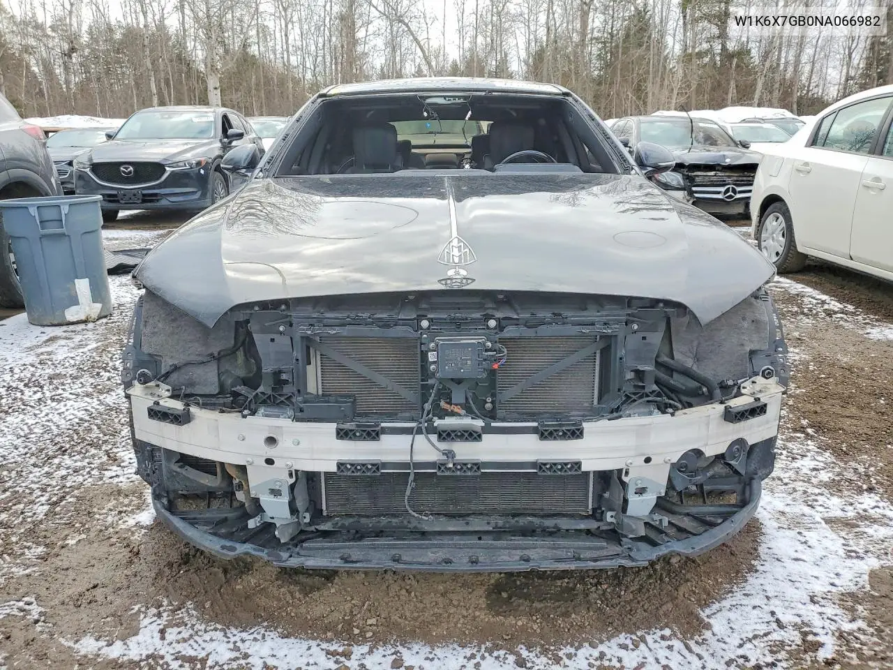 Auction sale of the 2022 Mercedes Benz S klasse , vin: W1K6X7GB0NA066982, lot number: 77374375