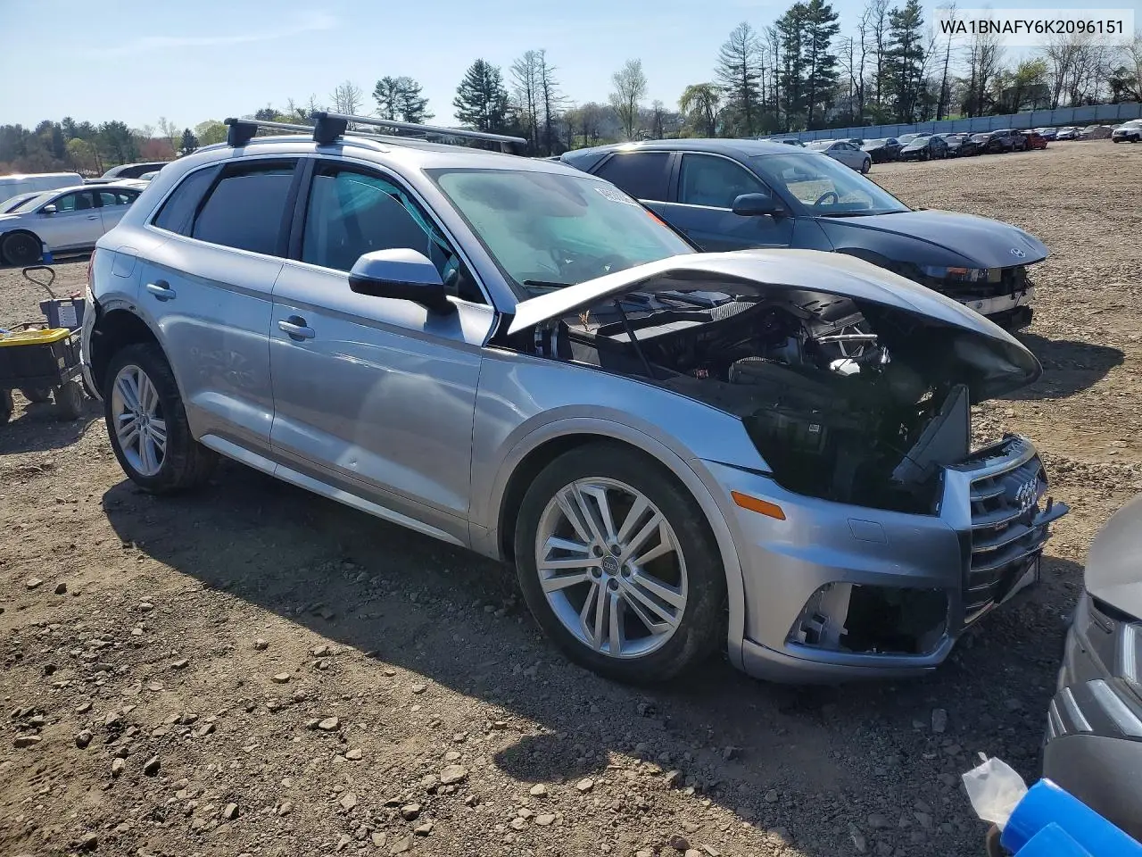 Auction sale of the 2019 Audi Q5 , vin: WA1BNAFY6K2096151, lot number: 49588826