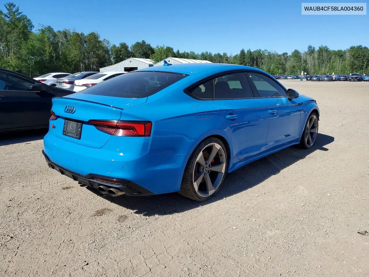 Auction sale of the 2020 Audi S5 , vin: WAUB4CF58LA004360, lot number: 55973086
