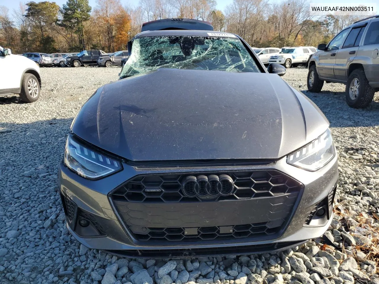 Auction sale of the 2022 Audi A4 , vin: WAUEAAF42NN003511, lot number: 74322743