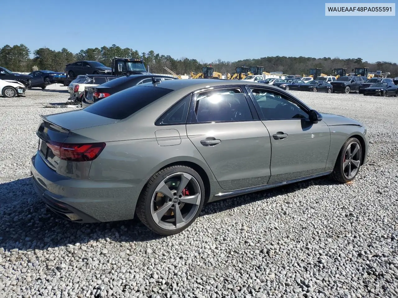 Auction sale of the 2023 Audi A4 , vin: WAUEAAF48PA055591, lot number: 48084975