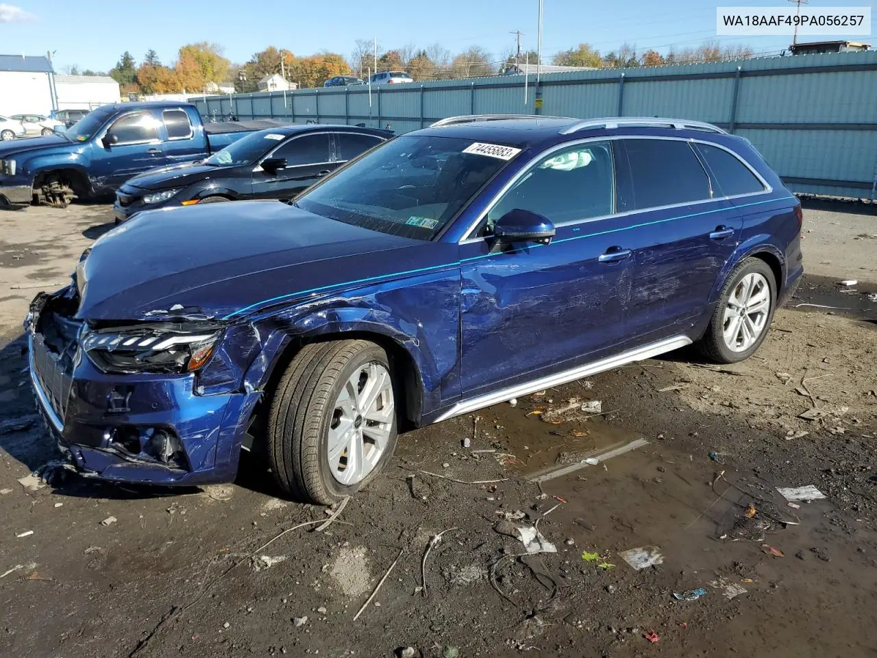 Auction sale of the 2023 Audi A4 , vin: WA18AAF49PA056257, lot number: 74455883