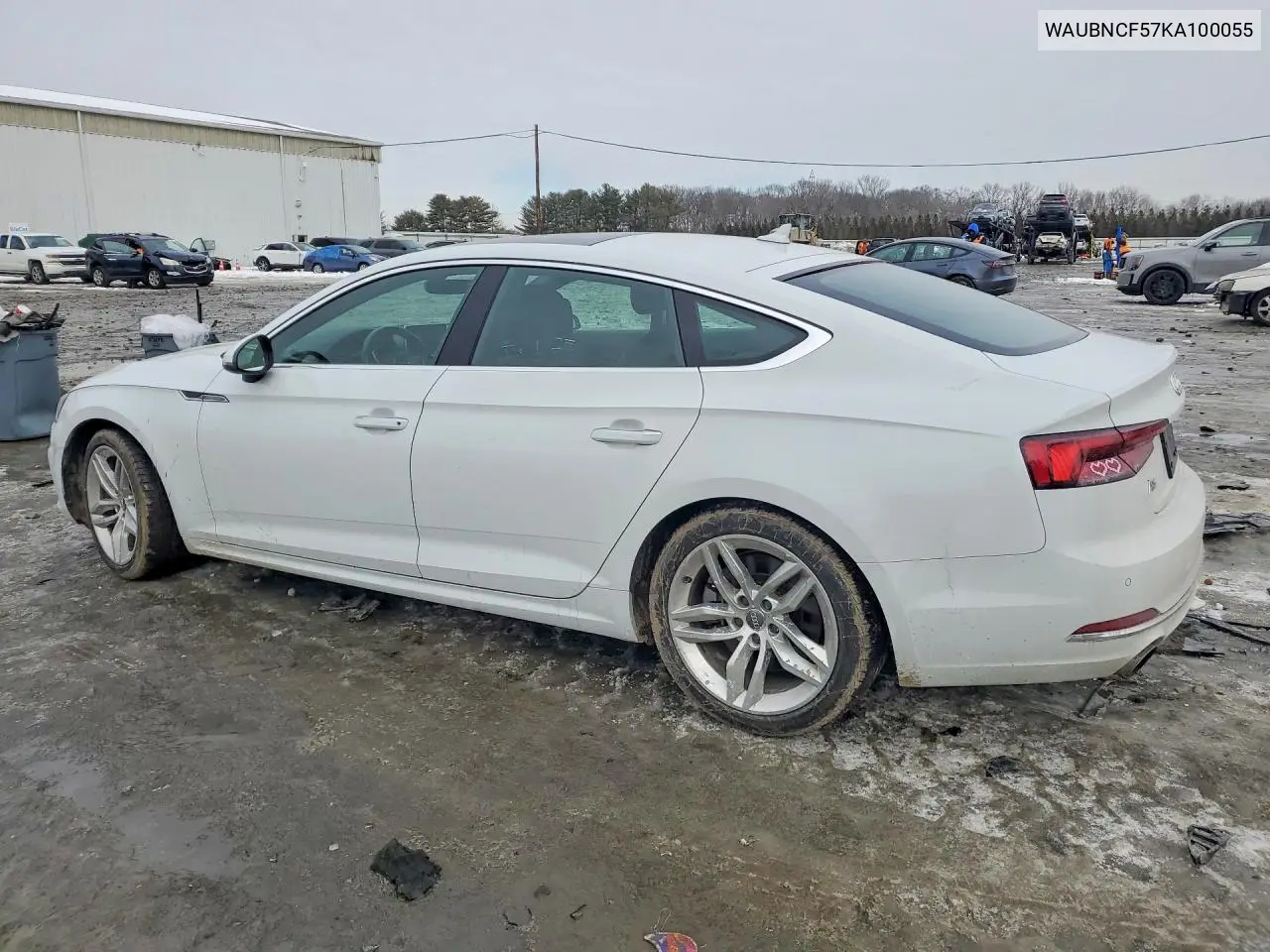Auction sale of the 2019 Audi A5 , vin: WAUBNCF57KA100055, lot number: 76241795