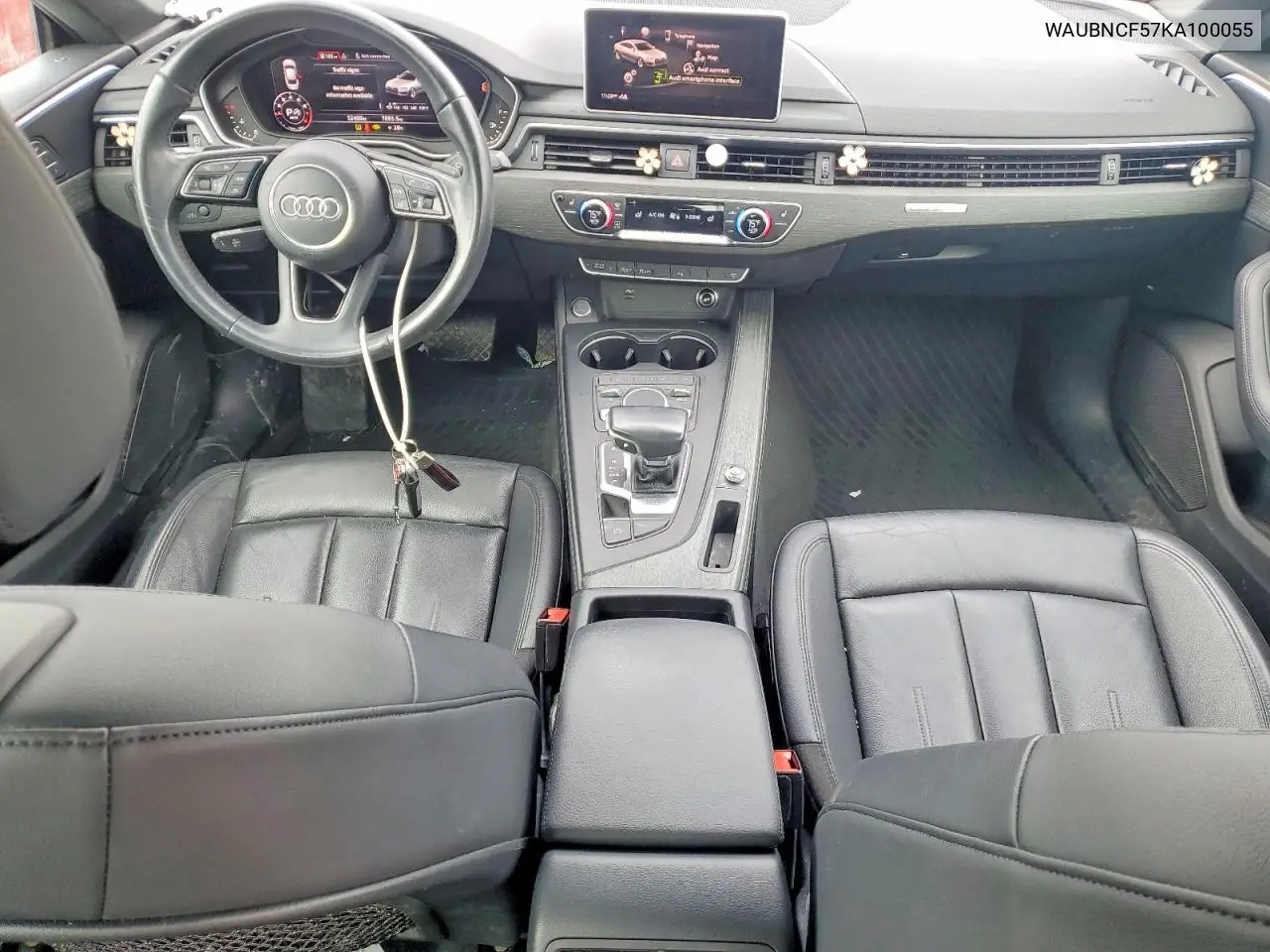 Auction sale of the 2019 Audi A5 , vin: WAUBNCF57KA100055, lot number: 76241795