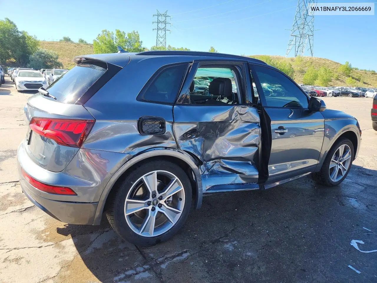 Auction sale of the 2020 Audi Q5 , vin: WA1BNAFY3L2066669, lot number: 56968036