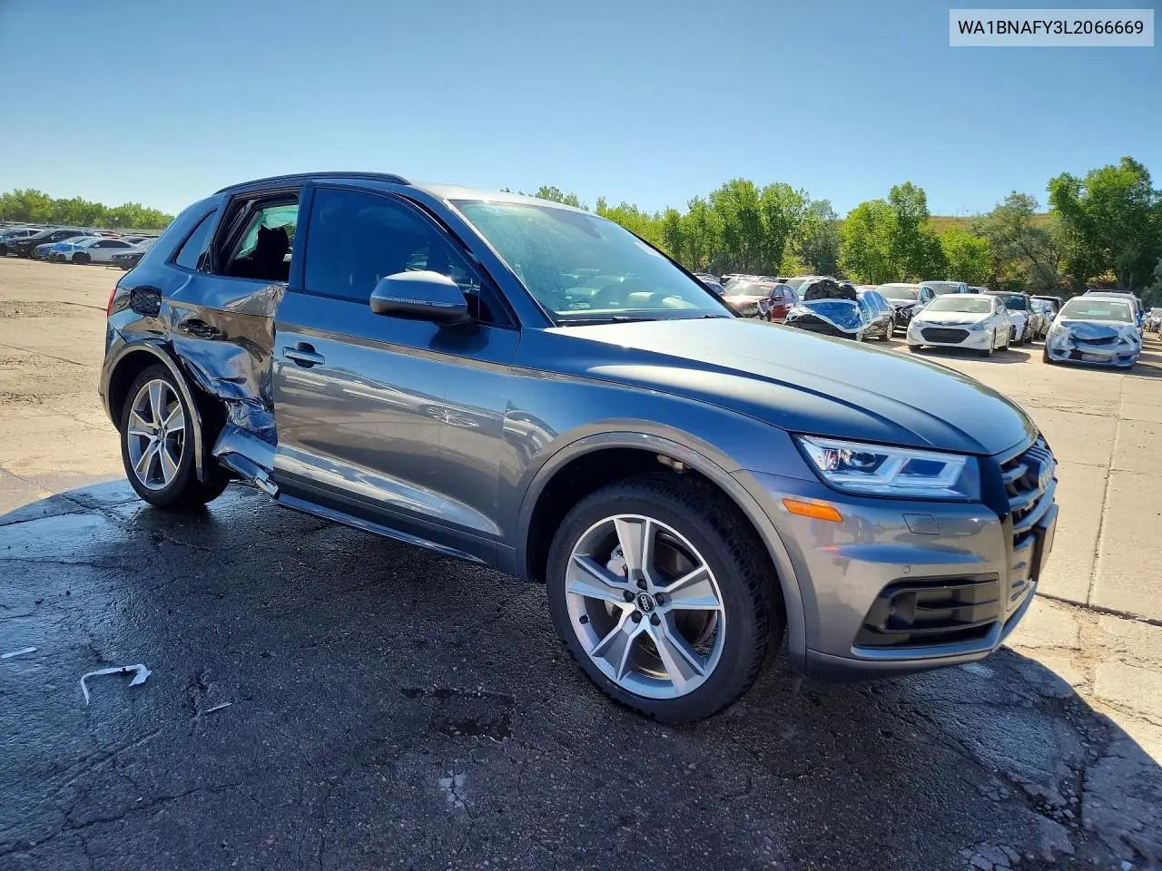 Auction sale of the 2020 Audi Q5 , vin: WA1BNAFY3L2066669, lot number: 56968036