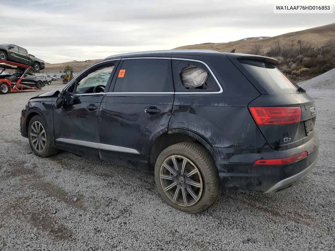 Auction sale of the 2017 Audi Q7 , vin: WA1LAAF76HD016853, lot number: 87131584