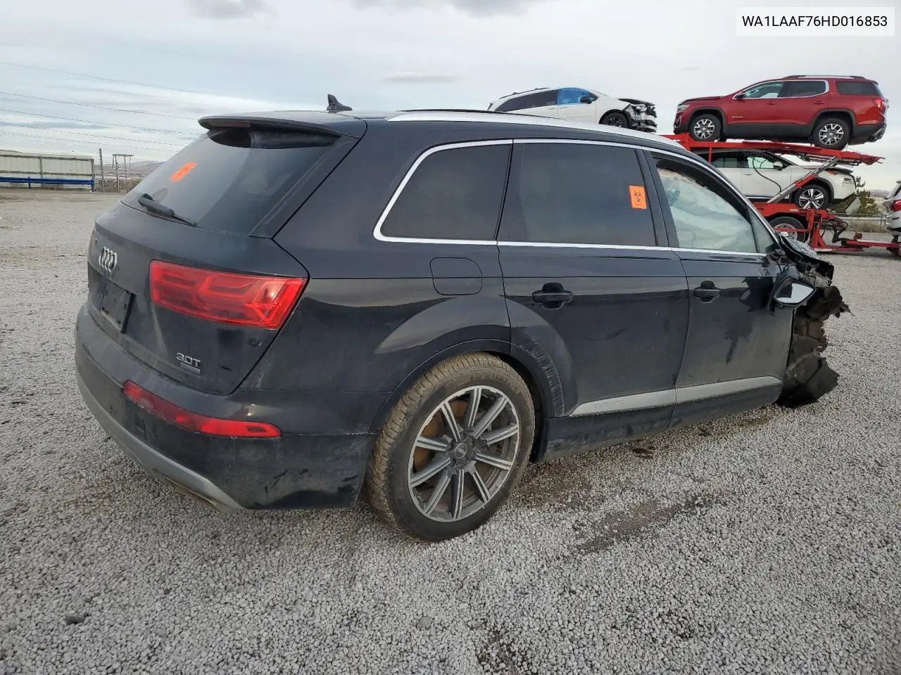 Auction sale of the 2017 Audi Q7 , vin: WA1LAAF76HD016853, lot number: 87131584