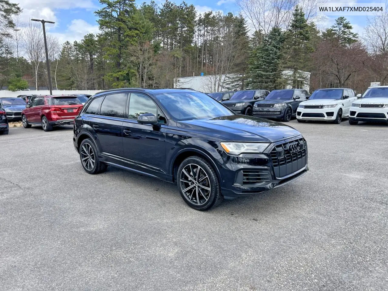 Auction sale of the 2021 Audi Q7 , vin: WA1LXAF7XMD025404, lot number: 51126076