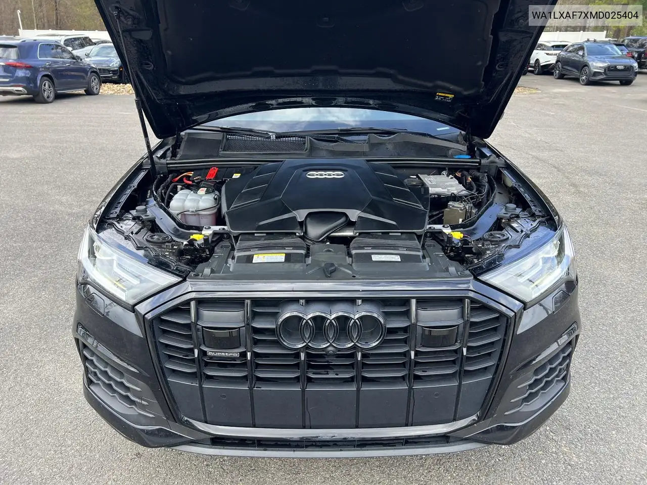 Auction sale of the 2021 Audi Q7 , vin: WA1LXAF7XMD025404, lot number: 51126076