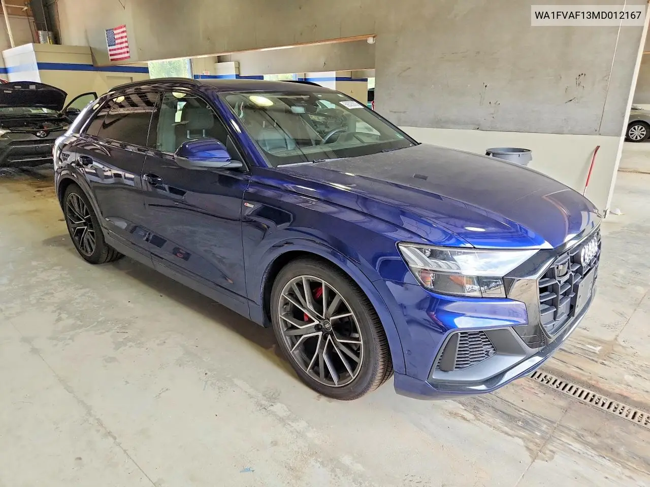Auction sale of the 2021 Audi Q8 , vin: WA1FVAF13MD012167, lot number: 59323076