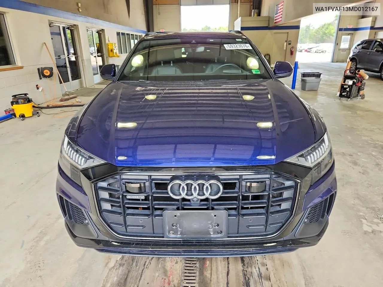 Auction sale of the 2021 Audi Q8 , vin: WA1FVAF13MD012167, lot number: 59323076