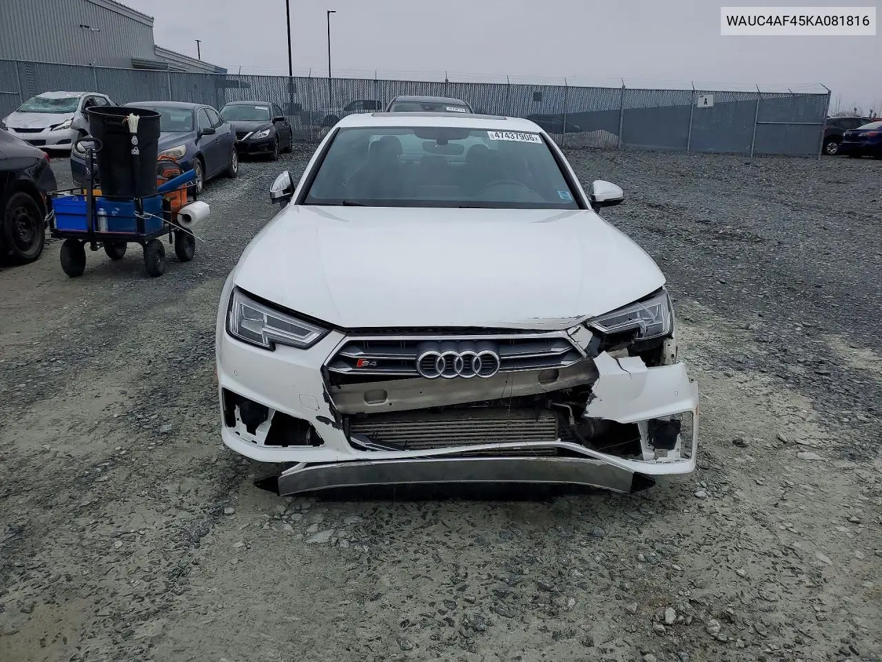 Auction sale of the 2019 Audi RS4 , vin: WAUC4AF45KA081816, lot number: 47437906