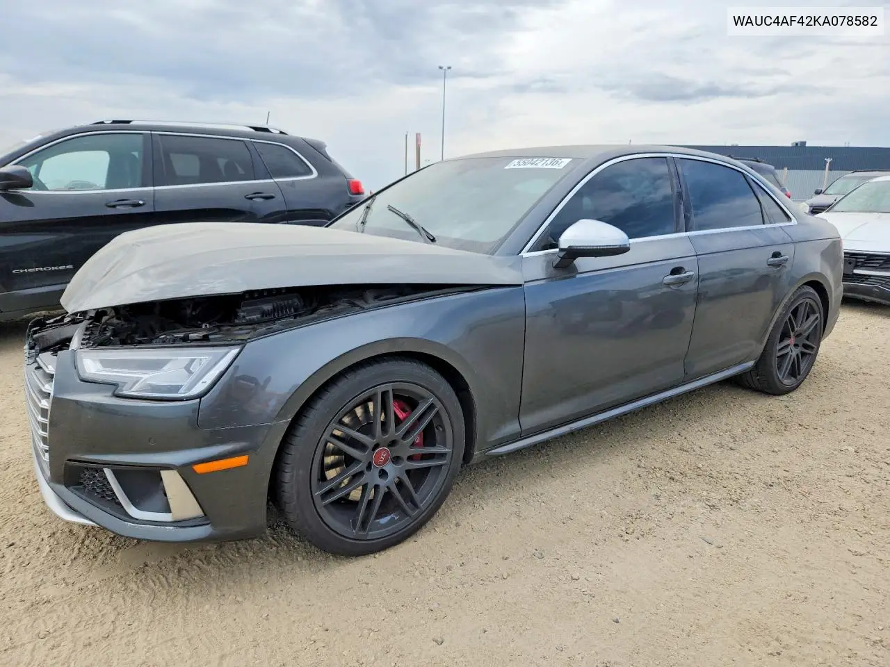 Auction sale of the 2019 Audi RS4 , vin: WAUC4AF42KA078582, lot number: 55042136