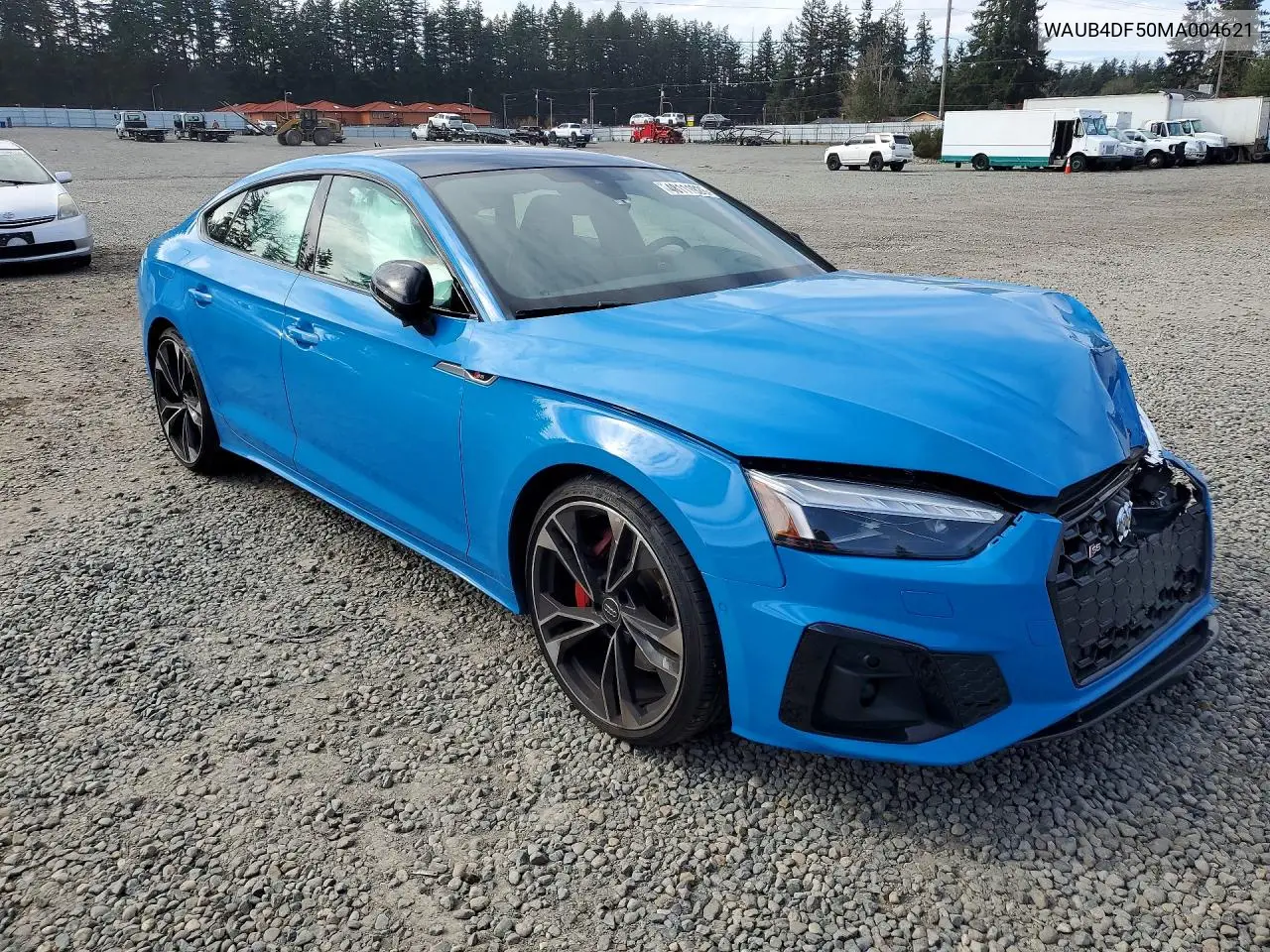 Auction sale of the 2021 Audi RS5 , vin: WAUB4DF50MA004621, lot number: 48111926