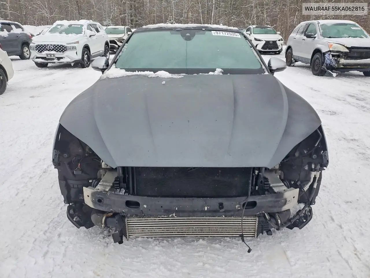 Auction sale of the 2019 Audi S5 , vin: WAUR4AF55KA062816, lot number: 97172535