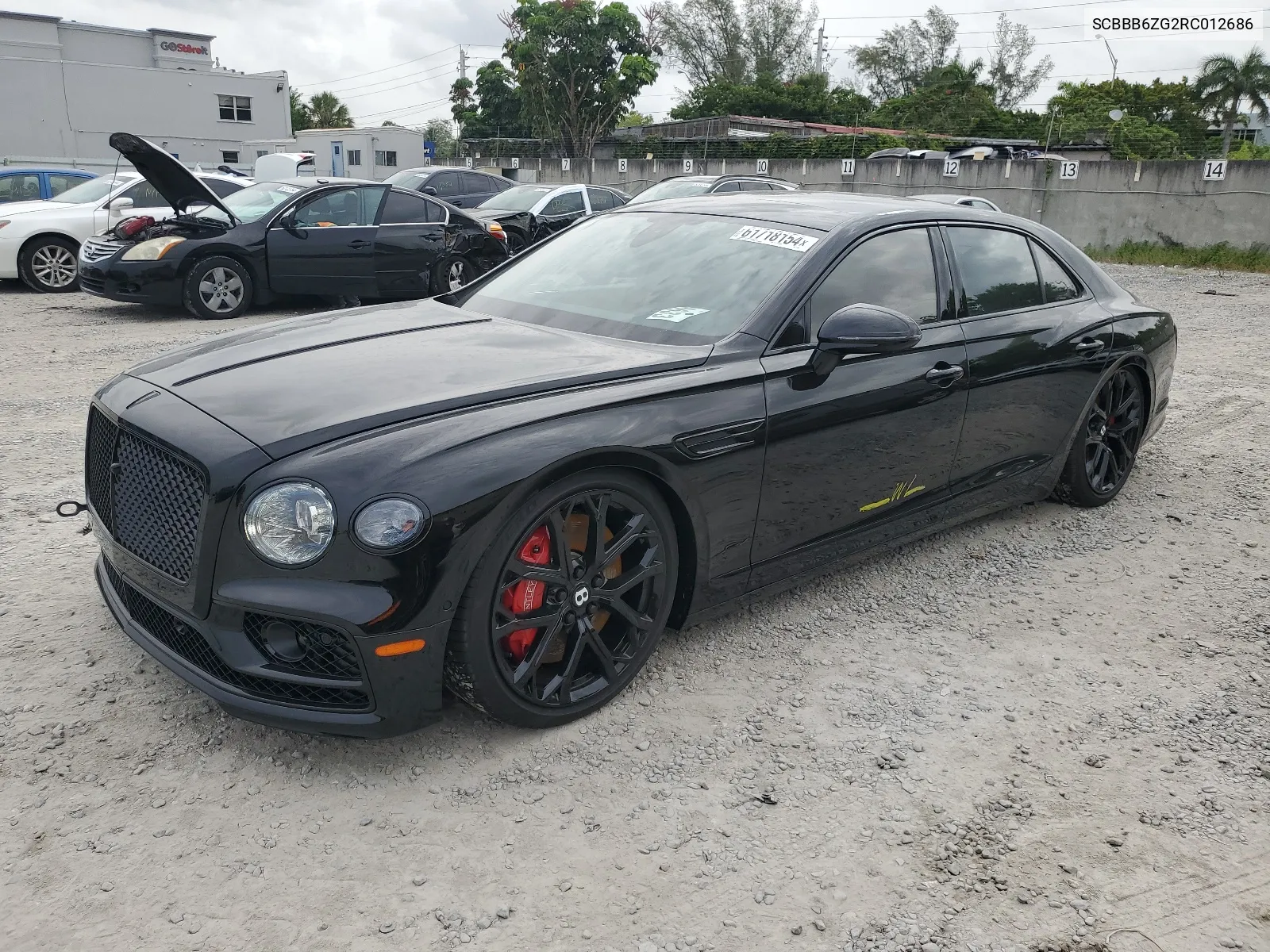 Auction sale of the 2024 Bentley Flying Spur , vin: SCBBB6ZG2RC012686, lot number: 61718154
