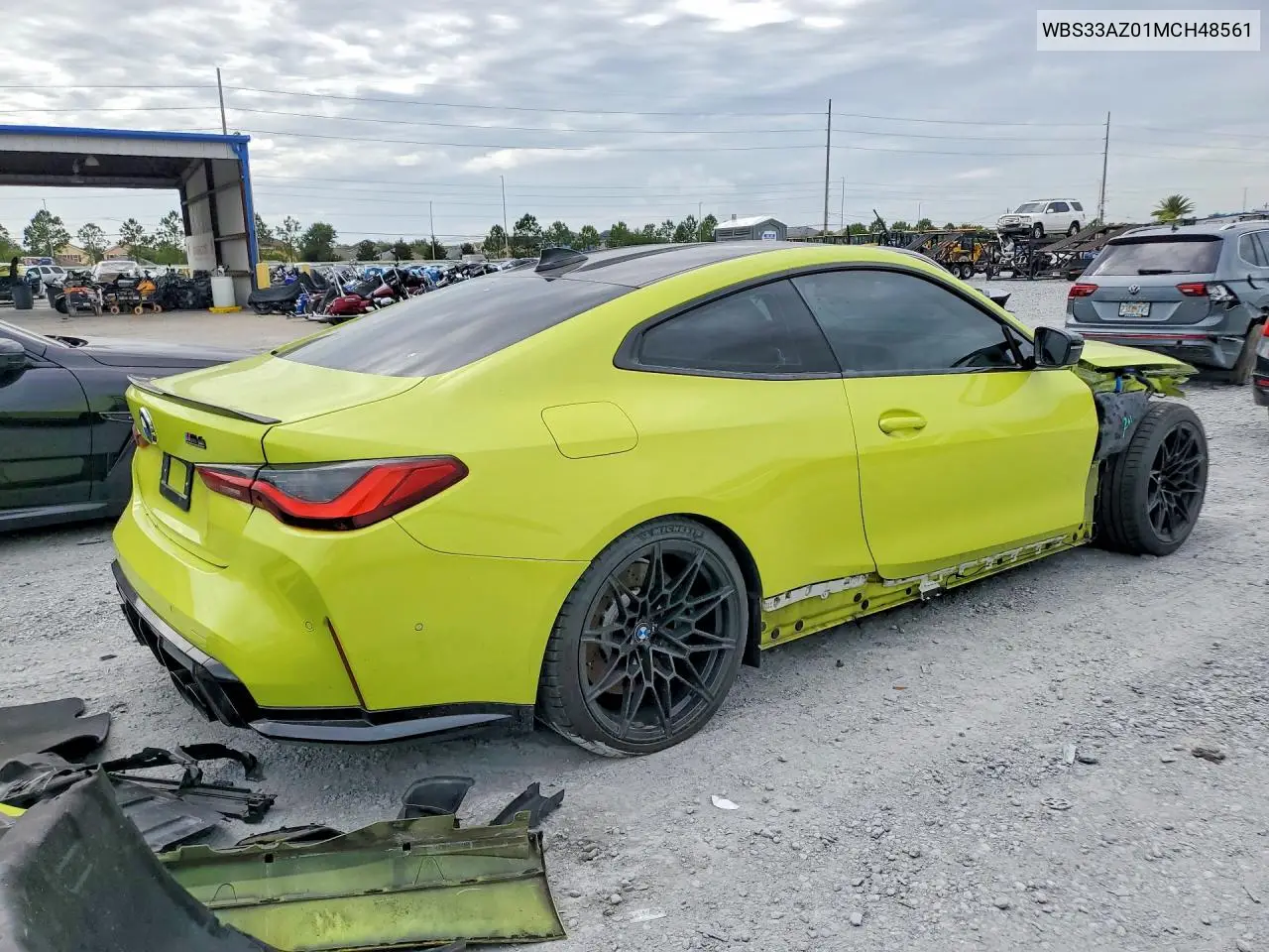Auction sale of the 2021 BMW M4 , vin: WBS33AZ01MCH48561, lot number: 53443026