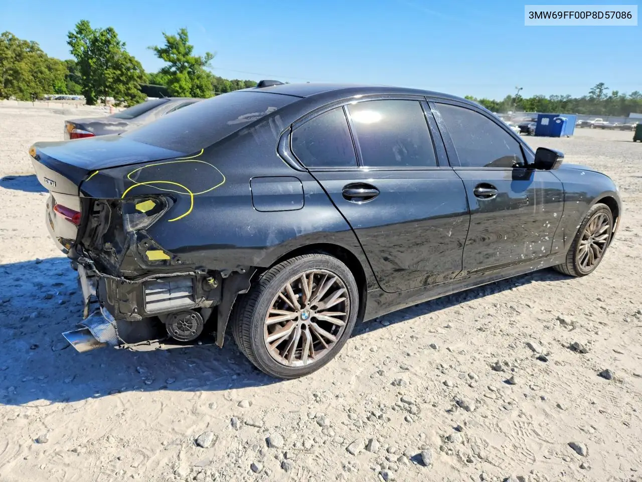 Auction sale of the 2023 BMW 3er , vin: 3MW69FF00P8D57086, lot number: 53689526