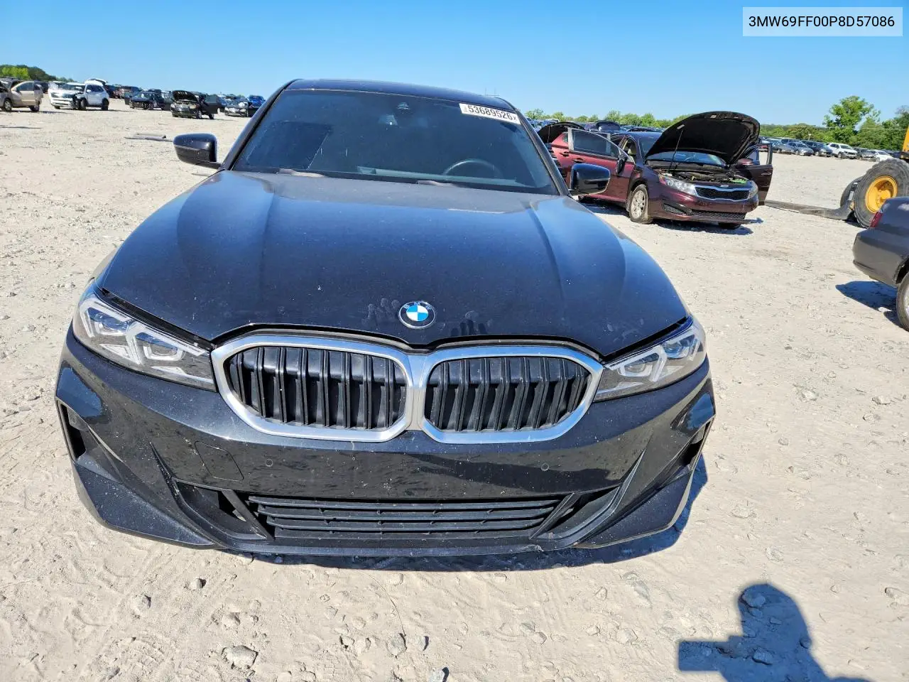 Auction sale of the 2023 BMW 3er , vin: 3MW69FF00P8D57086, lot number: 53689526