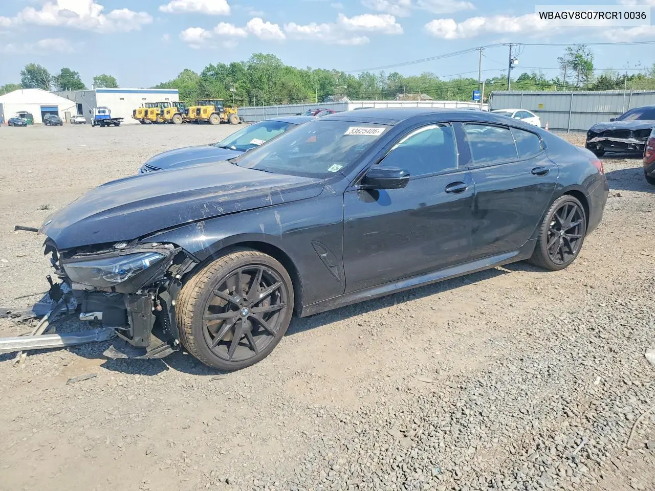 Auction sale of the 2024 BMW M8 , vin: WBAGV8C07RCR10036, lot number: 53625406