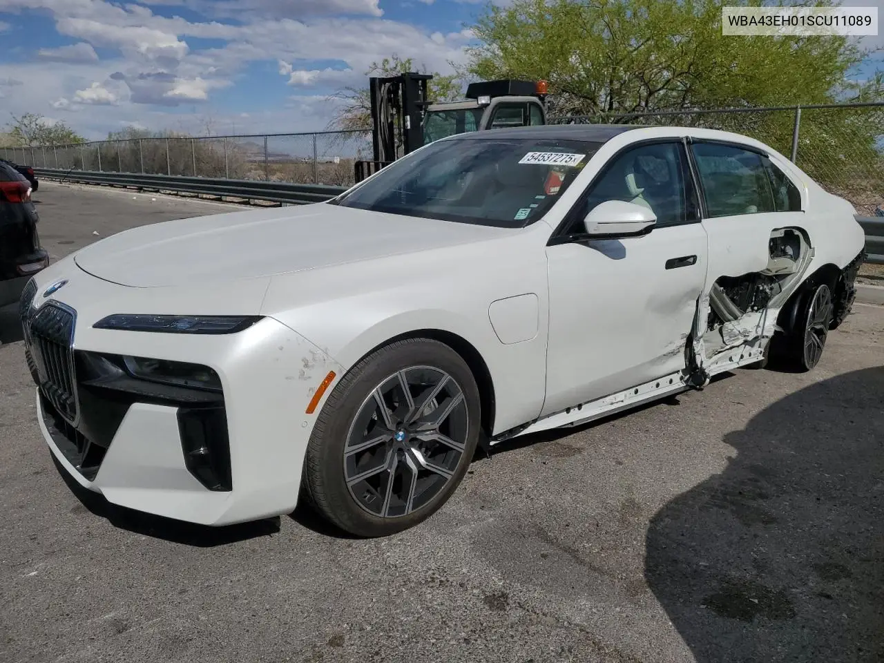 Auction sale of the 2025 BMW 7er , vin: WBA43EH01SCU11089, lot number: 54537275