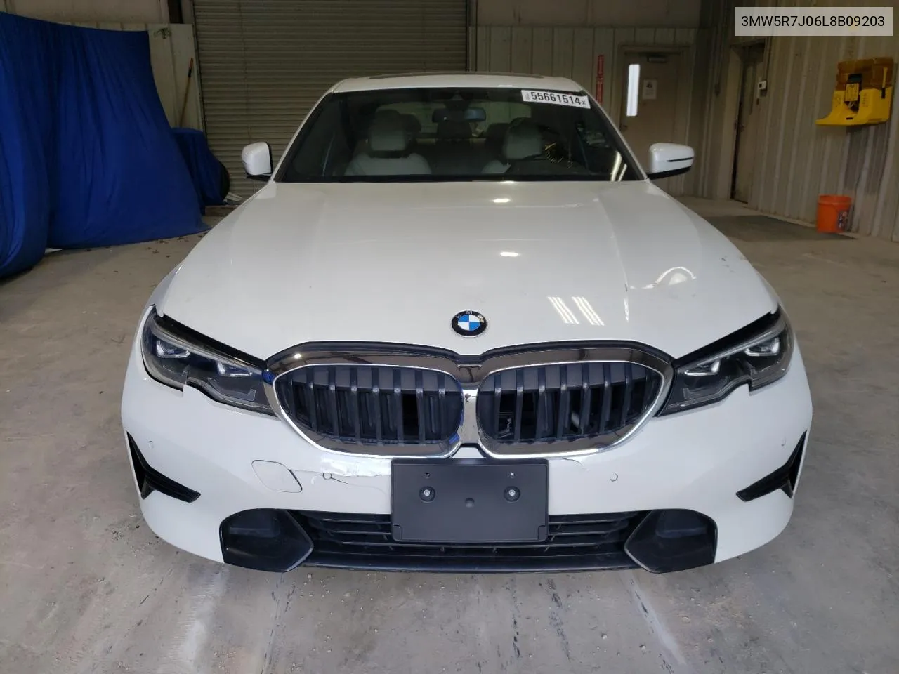 Auction sale of the 2020 BMW 3er , vin: 3MW5R7J06L8B09203, lot number: 55661514