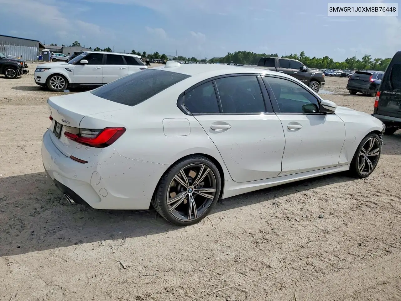 Auction sale of the 2021 BMW 3er , vin: 3MW5R1J0XM8B76448, lot number: 59744976