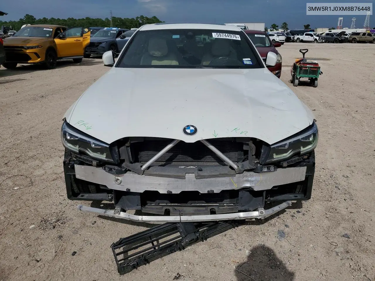 Auction sale of the 2021 BMW 3er , vin: 3MW5R1J0XM8B76448, lot number: 59744976