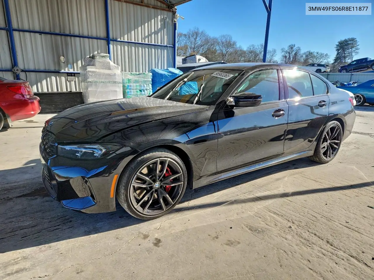 Auction sale of the 2024 BMW M3 , vin: 3MW49FS06R8E11877, lot number: 98983365