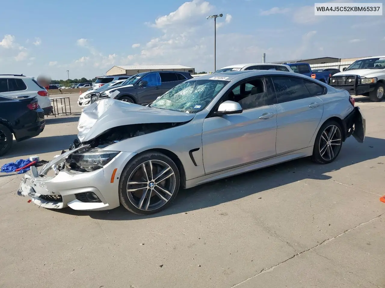 Auction sale of the 2019 BMW 4er , vin: WBA4J5C52KBM65337, lot number: 71234565