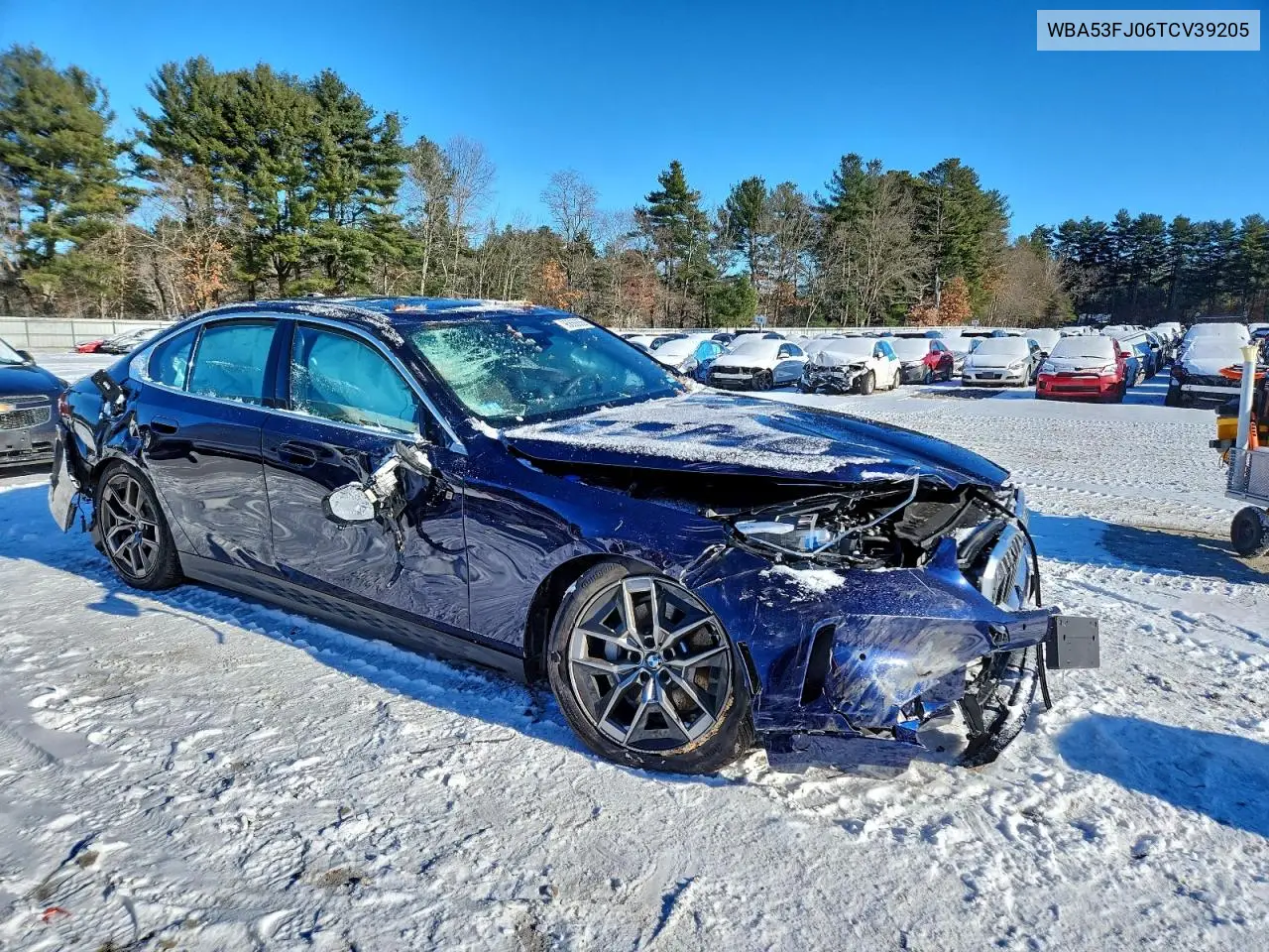 Auction sale of the 2026 BMW 5er , vin: WBA53FJ06TCV39205, lot number: 95866655