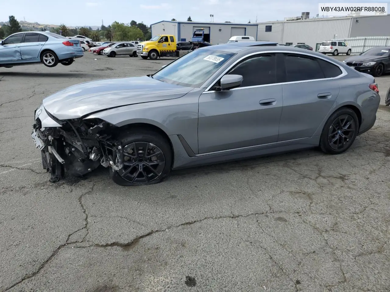 Auction sale of the 2024 BMW i4 , vin: WBY43AW02RFR88008, lot number: 60378655