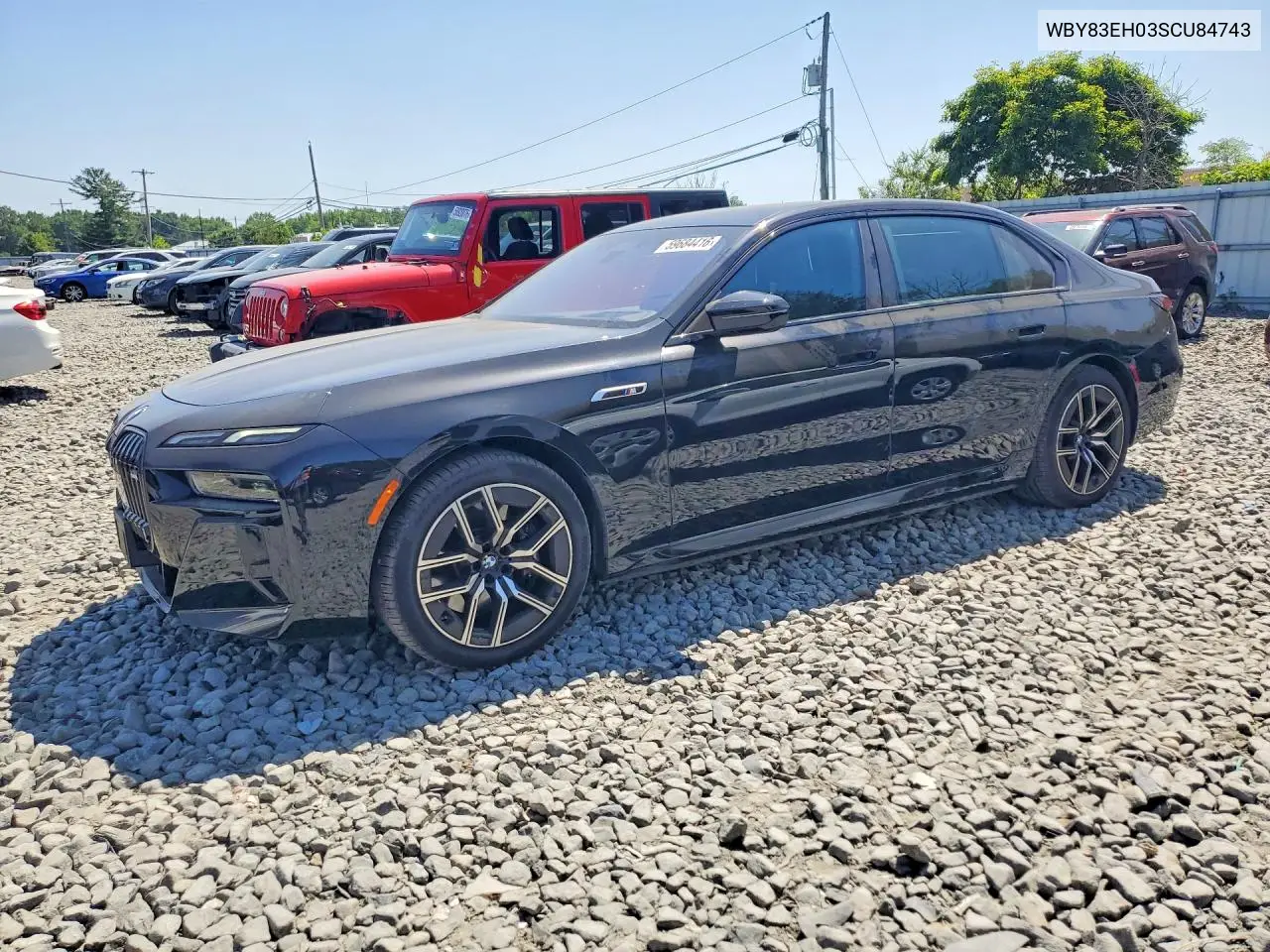Auction sale of the 2025 BMW i7 , vin: WBY83EH03SCU84743, lot number: 59684416