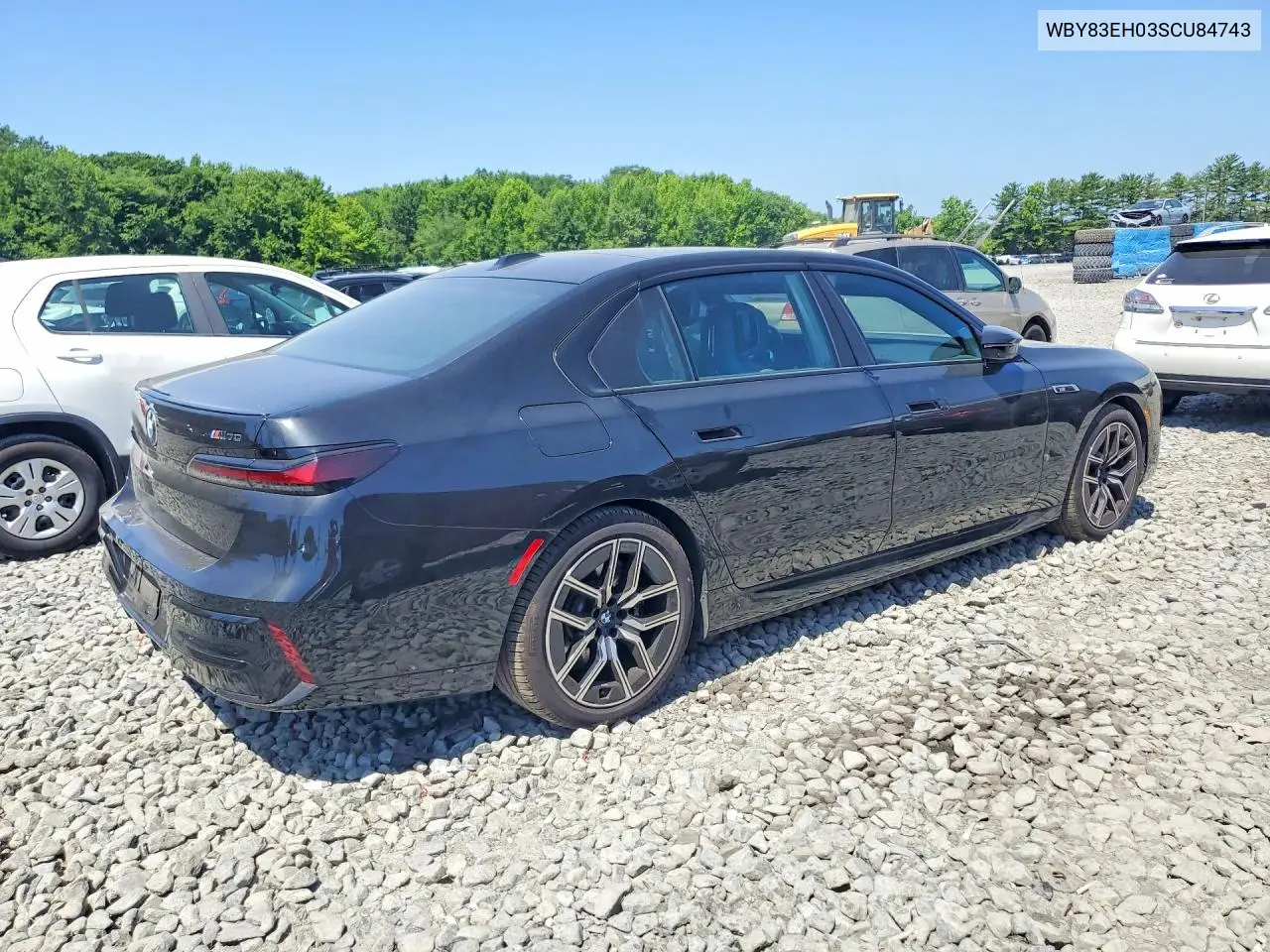 Auction sale of the 2025 BMW i7 , vin: WBY83EH03SCU84743, lot number: 59684416