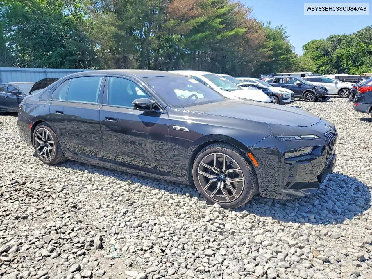 Auction sale of the 2025 BMW i7 , vin: WBY83EH03SCU84743, lot number: 59684416