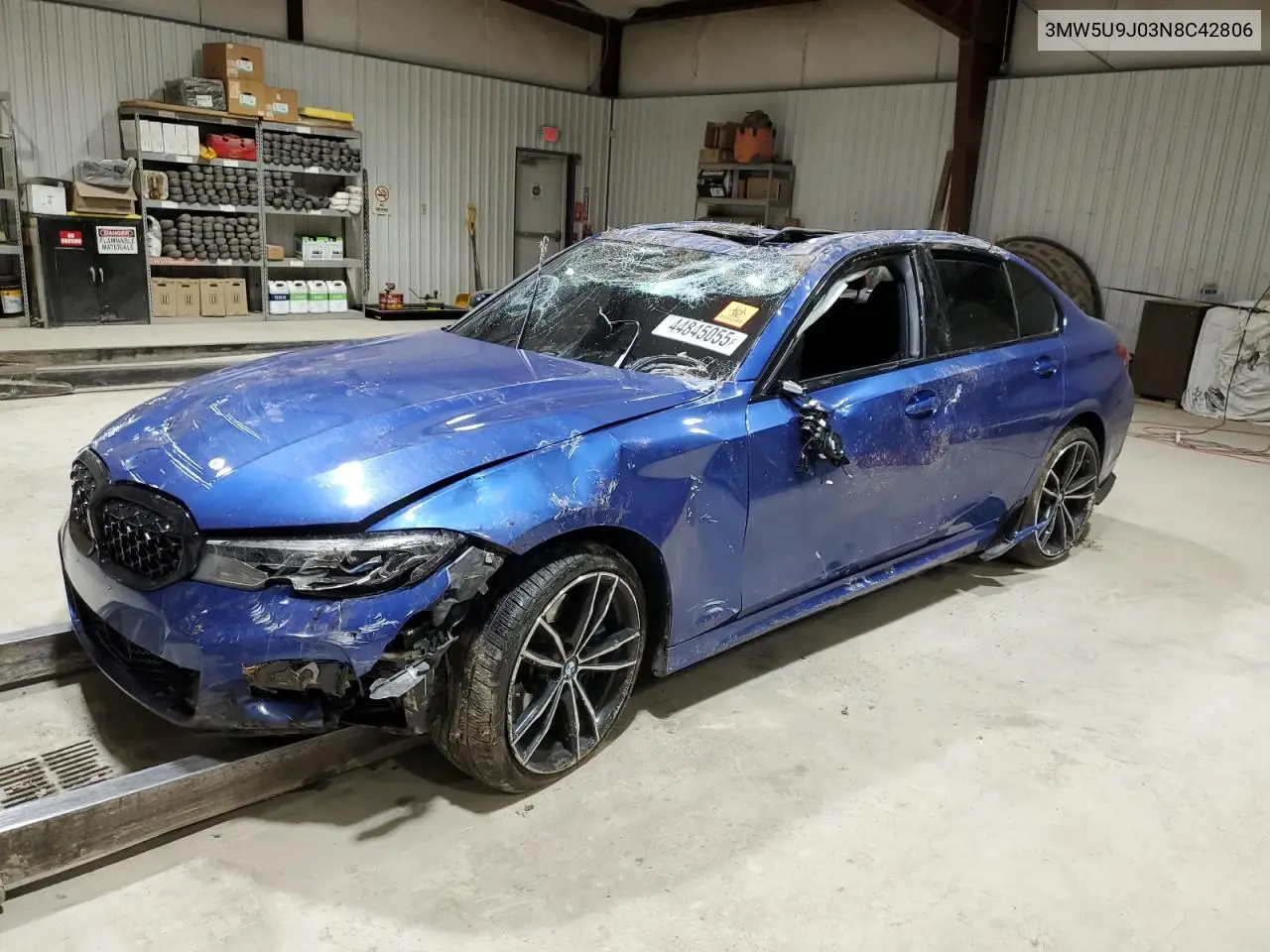 Auction sale of the 2022 BMW M3 , vin: 3MW5U9J03N8C42806, lot number: 44845055