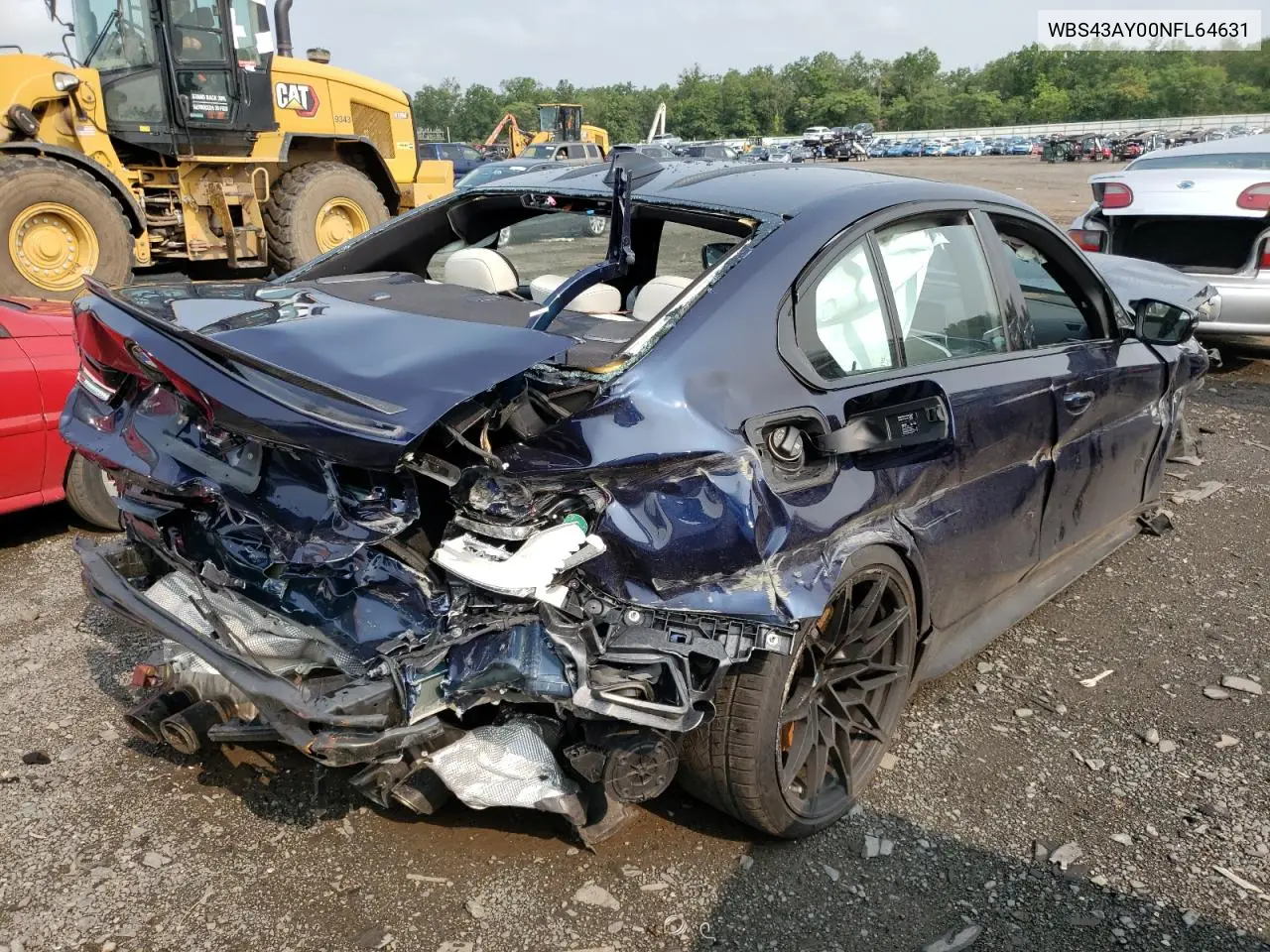 Auction sale of the 2022 BMW M3 , vin: WBS43AY00NFL64631, lot number: 58466333