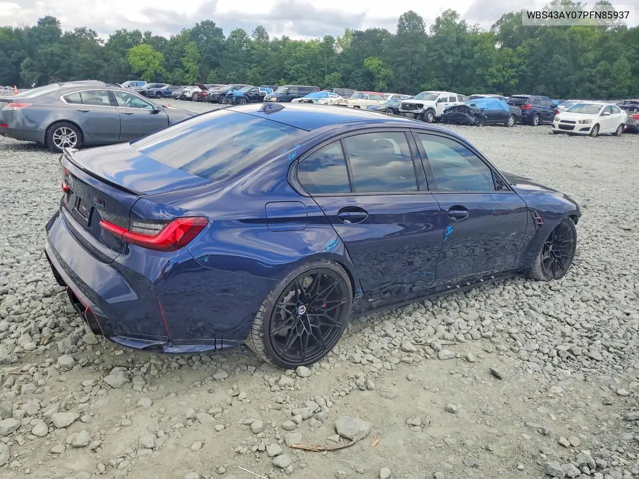 Auction sale of the 2023 BMW M3 , vin: WBS43AY07PFN85937, lot number: 85458055