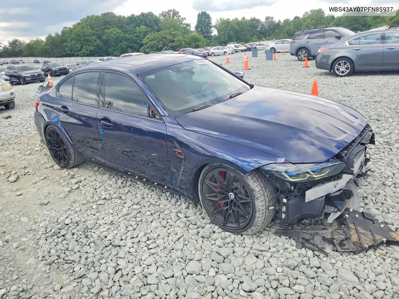 Auction sale of the 2023 BMW M3 , vin: WBS43AY07PFN85937, lot number: 85458055