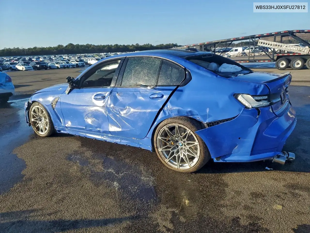Auction sale of the 2025 BMW M3 , vin: WBS33HJ0XSFU27812, lot number: 97280195