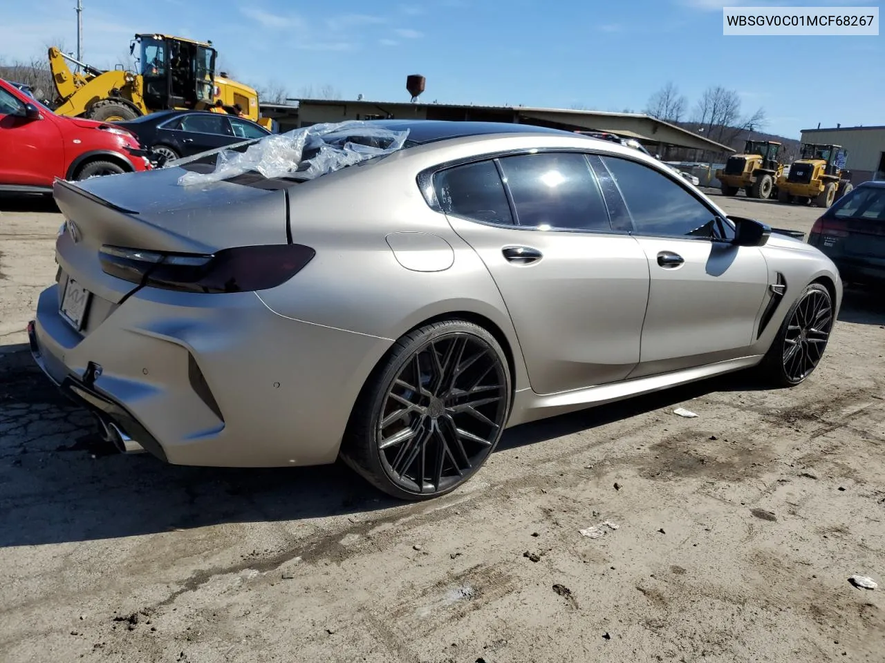 Auction sale of the 2021 BMW M8 , vin: WBSGV0C01MCF68267, lot number: 45454664