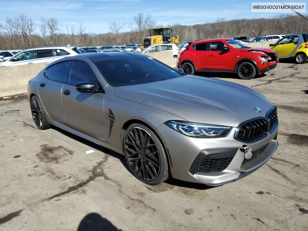 Auction sale of the 2021 BMW M8 , vin: WBSGV0C01MCF68267, lot number: 45454664