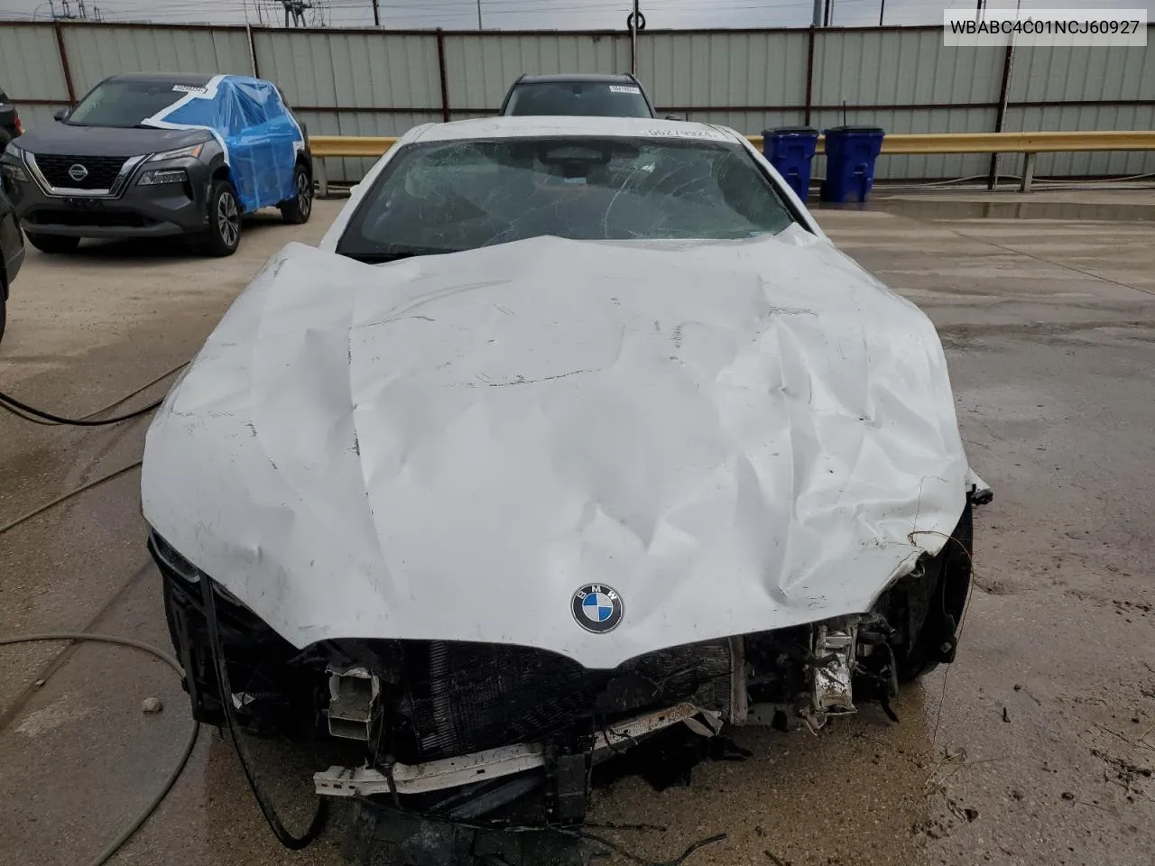 Auction sale of the 2022 BMW M8 , vin: WBABC4C01NCJ60927, lot number: 56279924
