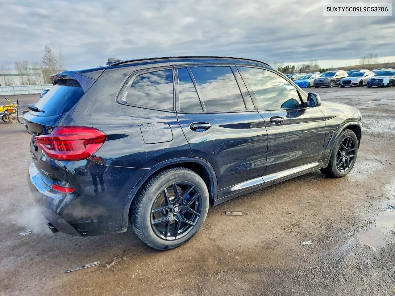 Auction sale of the 2020 BMW X3 , vin: 5UXTY5C09L9C53706, lot number: 50018446