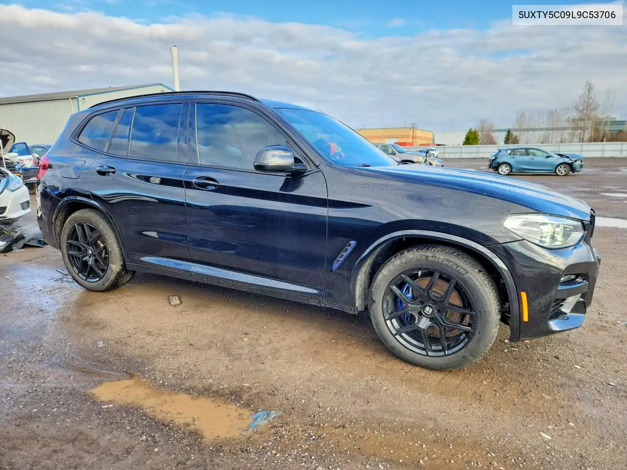 Auction sale of the 2020 BMW X3 , vin: 5UXTY5C09L9C53706, lot number: 50018446