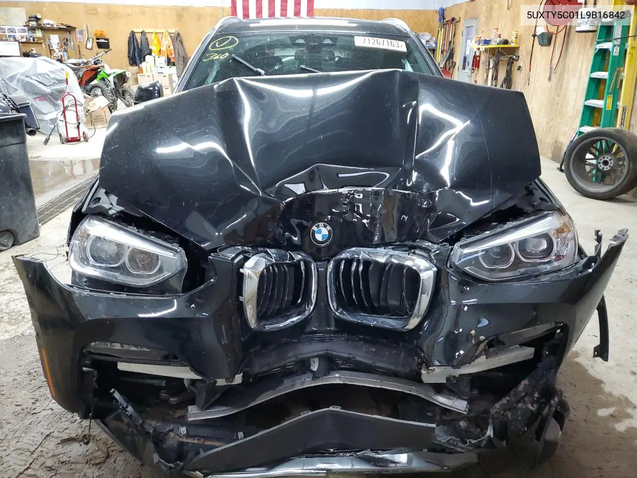 Auction sale of the 2020 BMW X3 , vin: 5UXTY5C01L9B16842, lot number: 71267163