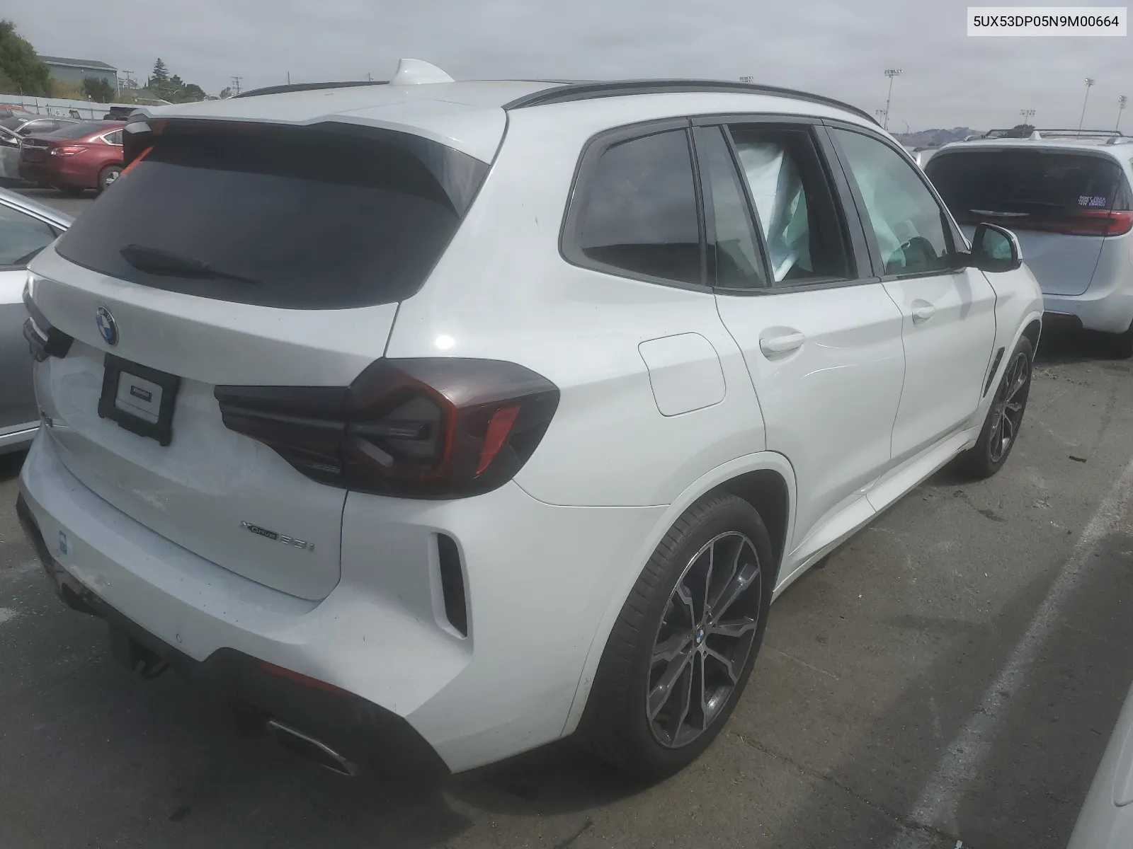 Auction sale of the 2022 BMW X3 , vin: 5UX53DP05N9M00664, lot number: 65222354