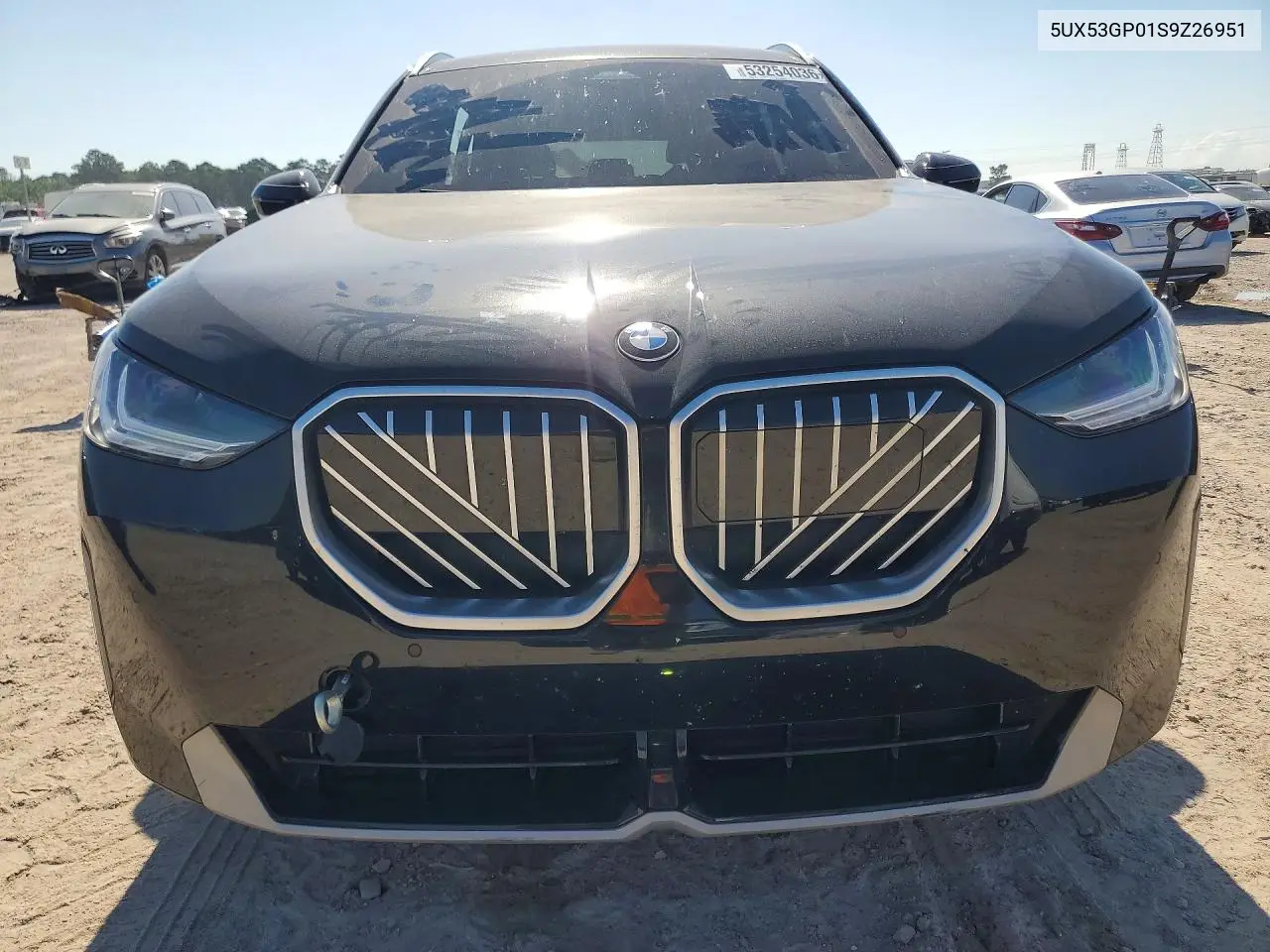 Auction sale of the 2025 BMW X3 , vin: 5UX53GP01S9Z26951, lot number: 53254036