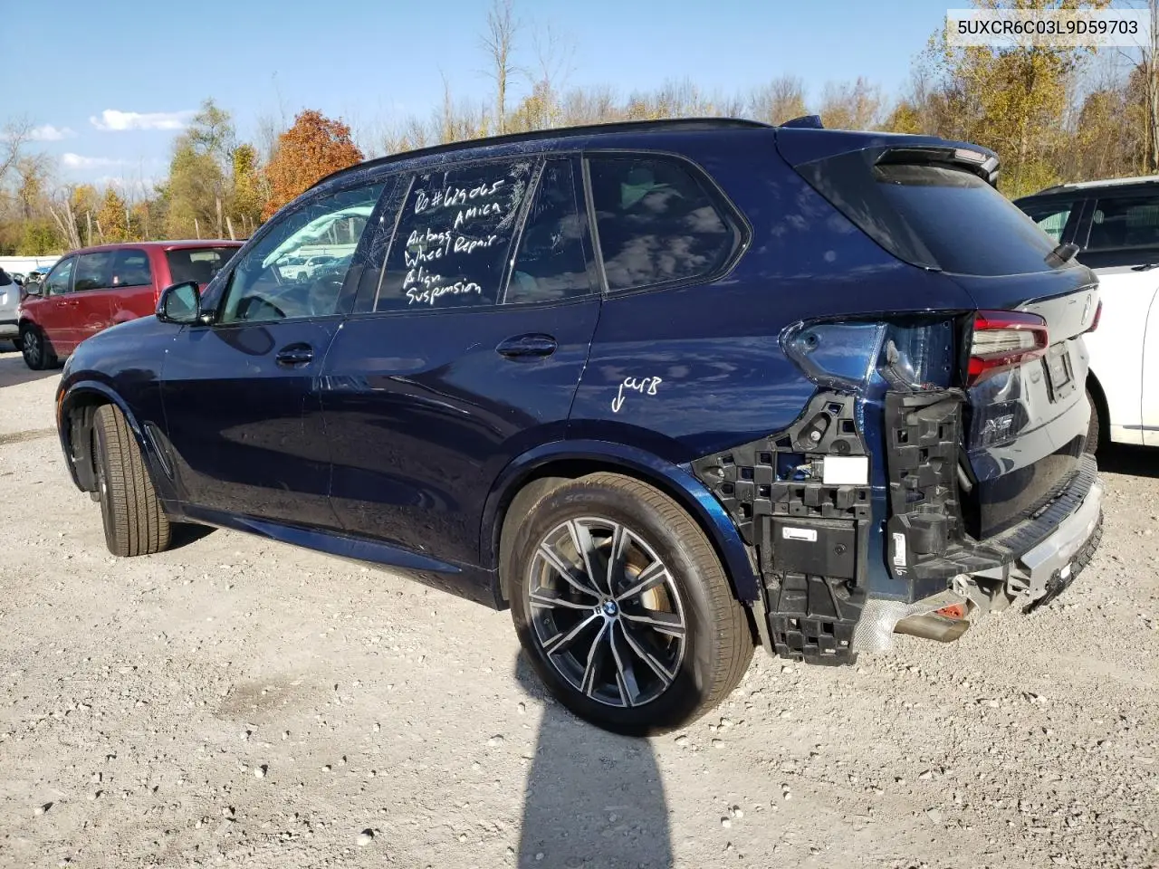 Auction sale of the 2020 BMW X5 , vin: 5UXCR6C03L9D59703, lot number: 73340983